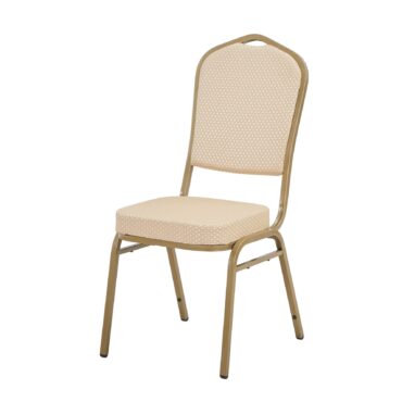 Steel Emperor Banqueting Chair Gold | Stacking Chair