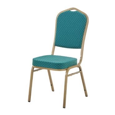 Steel Emperor Banqueting Chair Green | Stacking Chair