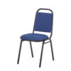 Loughborough Stacking Chair Blue and Black