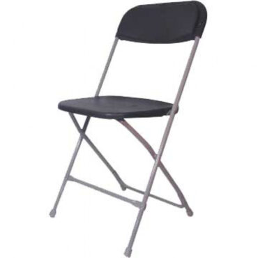 Samson Plastic Folding Chair Grey