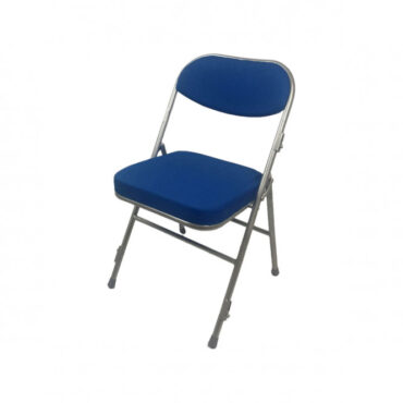 Padded Folding Chair Blue