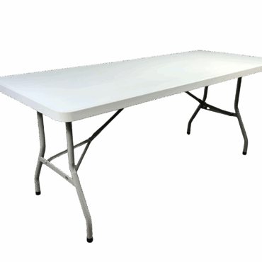 6ft Plastic Folding Table | Trestle Table