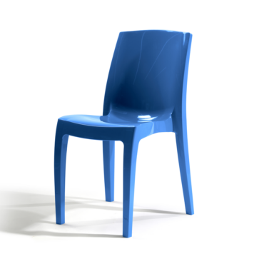 Spectre Stacking Chair Sky Blue